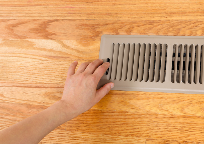 Closing Floor Air Vent